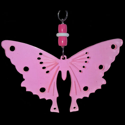 An acrylic butterfly with six 1/4
