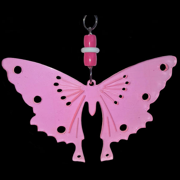 An acrylic butterfly with six 1/4