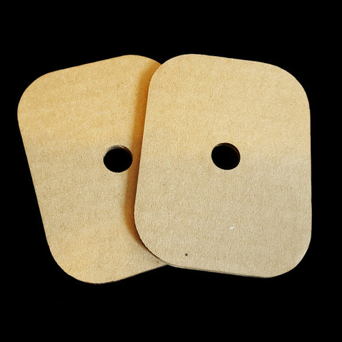 Use these corrugated cardboard pieces to make great shreddable toys! Measuring 3