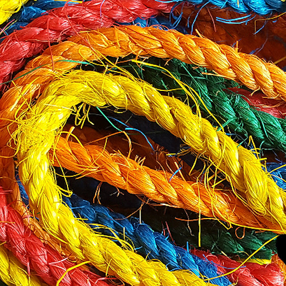 Colored Sisal Rope | Bird-Safe Rope to Make Parrot Bird Bunny Toys