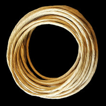 Load image into Gallery viewer, 1/4&quot; rope made with natural twisted kraft paper. Great for paper lovers . . . leave twisted or unravel and fray out into paper ribbon. Use for toys of all sizes.
