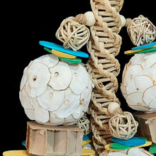 Load image into Gallery viewer, Sola atta balls bird toy for budgies, cockatiels, lovebirds, small conures and pet rabbits.
